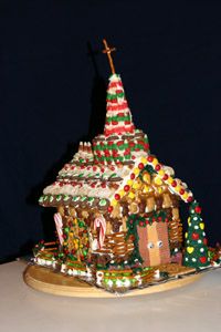 Gingerbread church, 2008
