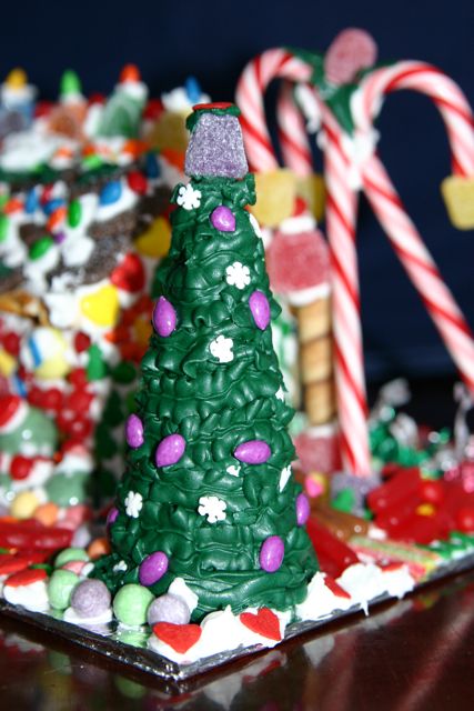A Christmas tree.