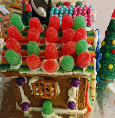 Gum drop roof.