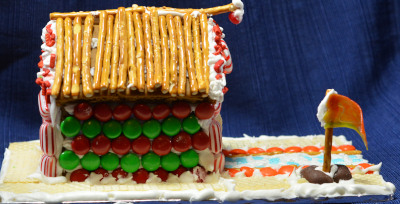 A better view of the roof design.